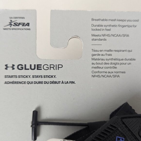 Under Armour Mens‎ UA BLUR Football Glove Skill Players Gluegrip Gloves sz L - Picture 7 of 12